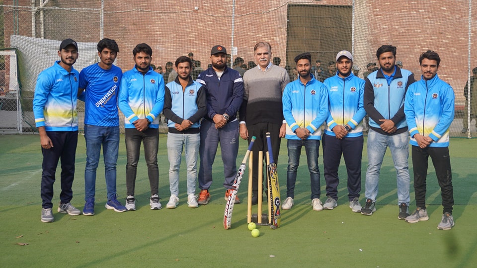 The University of Sialkot staged a laudable cricket match tournament
